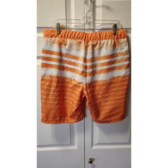 ZeroXposure Men's Medium Orange and White Trunks - Picture 2 of 5
